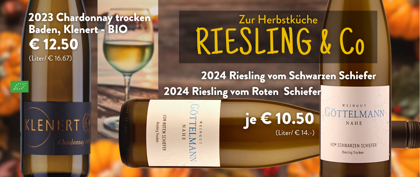 Riesling & Co zur Herbstküche bei Wein-Musketier Aalen